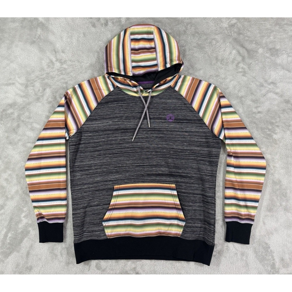 Hooey Hoodie Womens XL Southwestern Aztec Rodeo Cowgirl Western Canyon Colorful